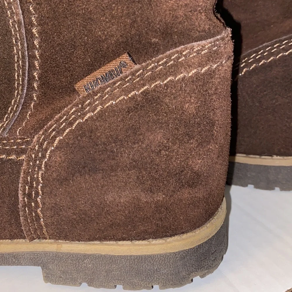 Khombu Copley Brown Suede Winter Boots